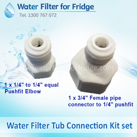 1x DA29-10105J / WSF-100 Samsung Water Filter COMPATIBLE plus Tube Hose (5m 1/4") kit SET